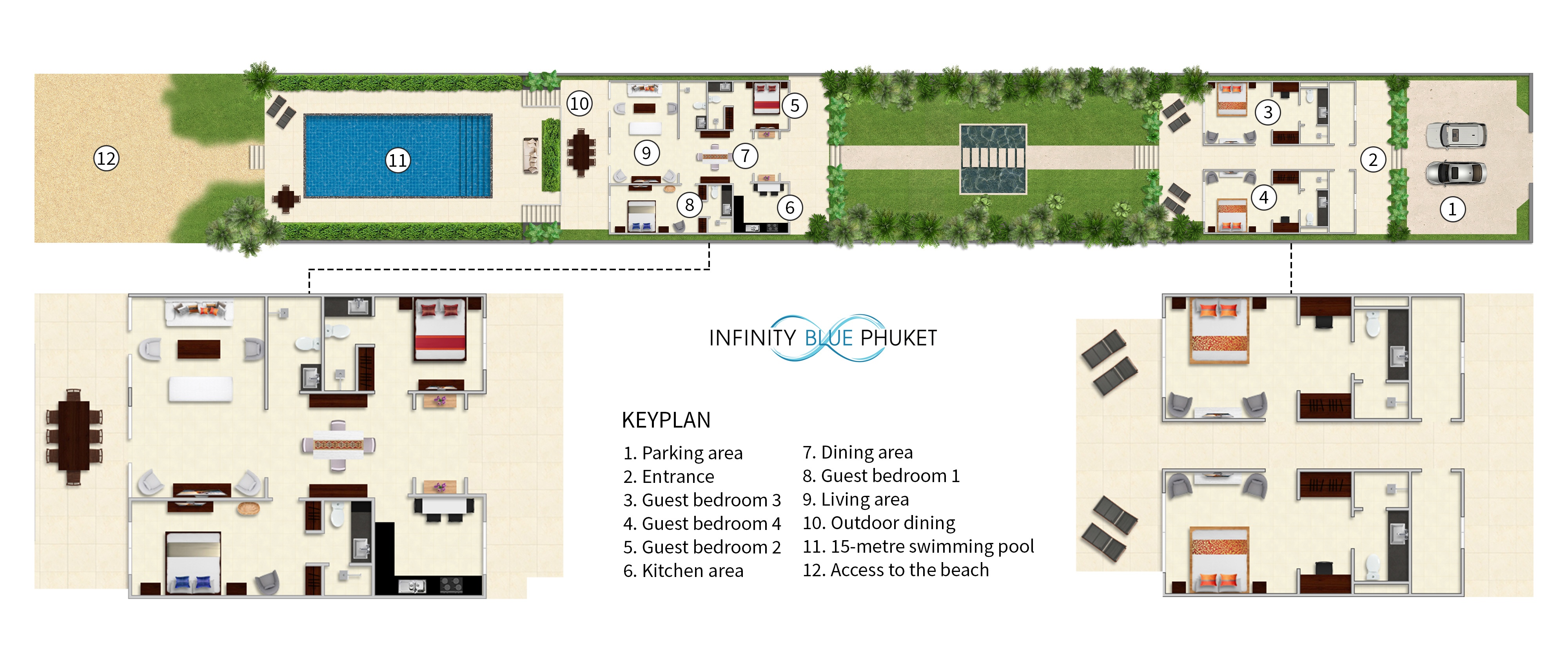 Infinity Blue Phuket Floorplan